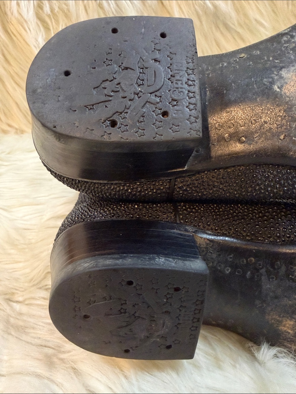 El General Black Sting Ray Western Cowboy Boots -Men’s Size 11 - Picture 11 of 13